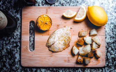 Baked Cod and Yogurt Mashed Potatoes Recipe