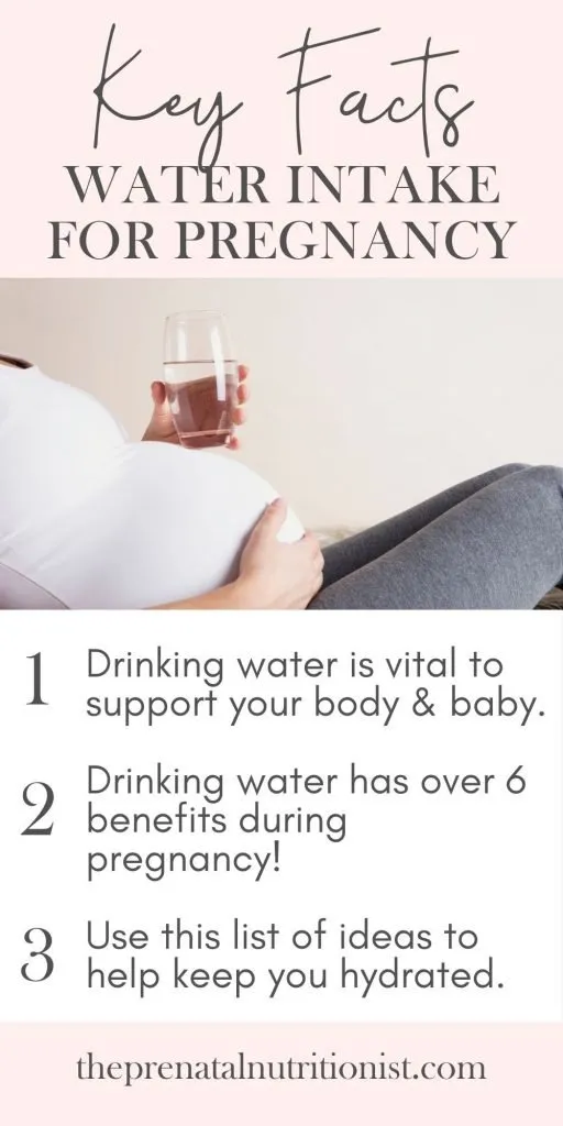 water intake for pregnancy water intake for pregnancy
