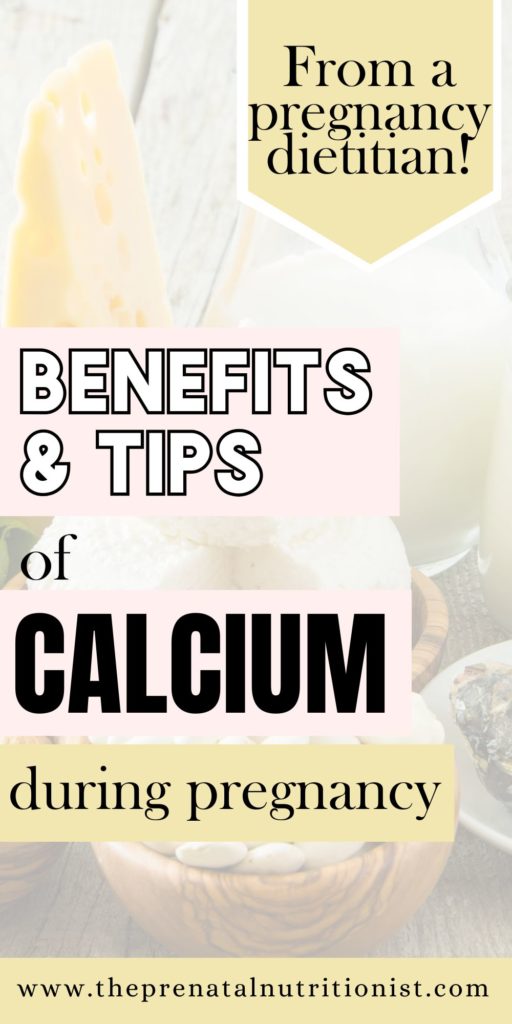 Calcium Benefits For Pregnancy