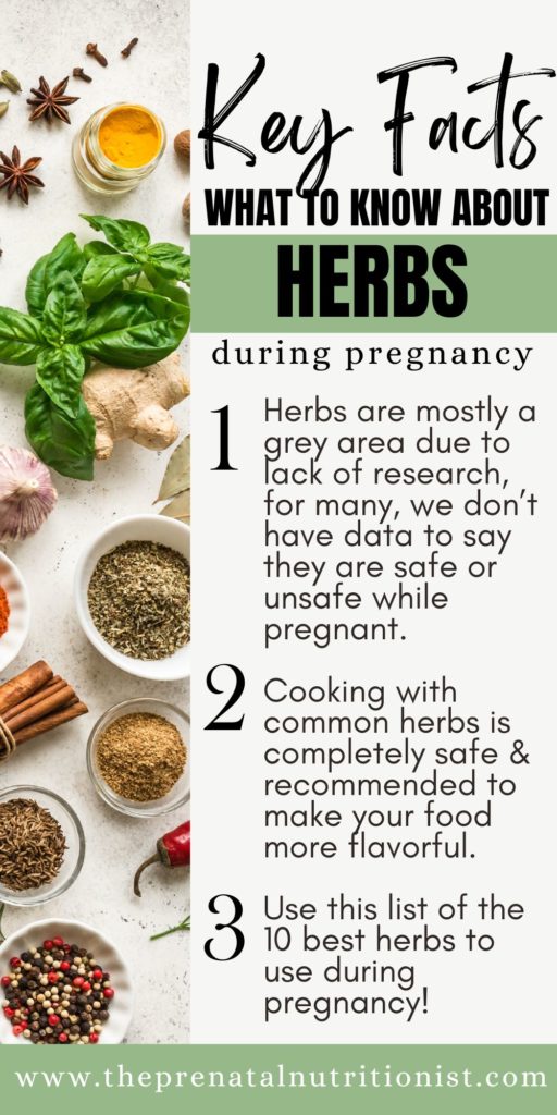 Best Herbs During Pregnancy