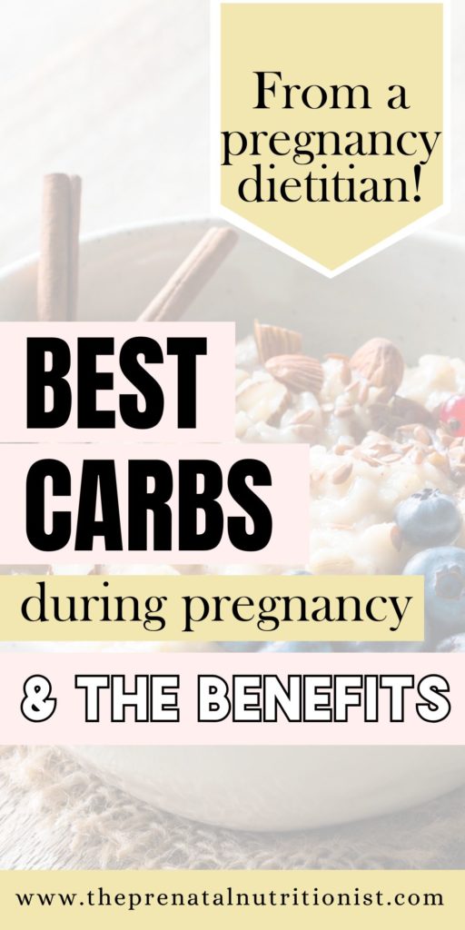 Best Carbs For Pregnancy and benefits