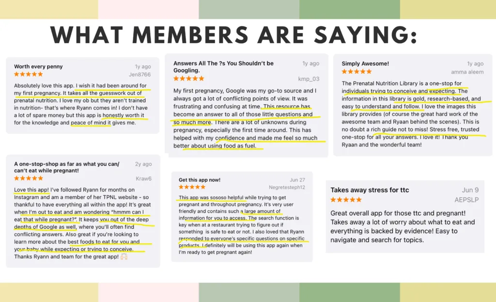 the prenatal nutrition library feedback the prenatal nutrition library feedback