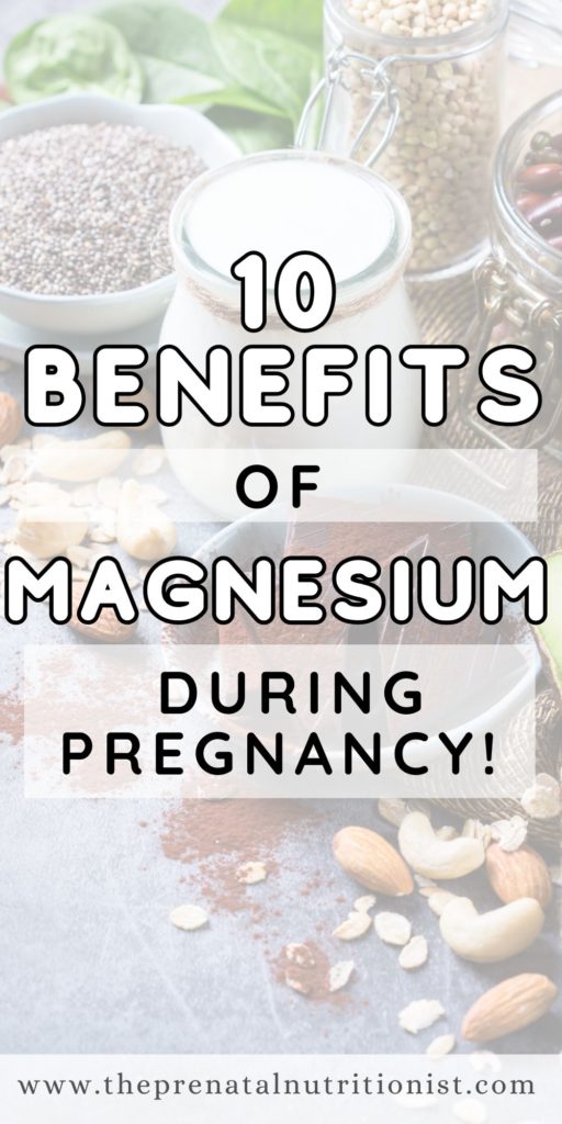10 benefits of magnesium during pregnancy