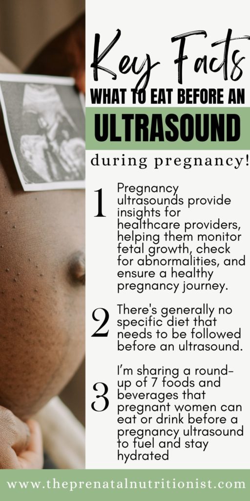 What To Eat Before Ultrasound key facts