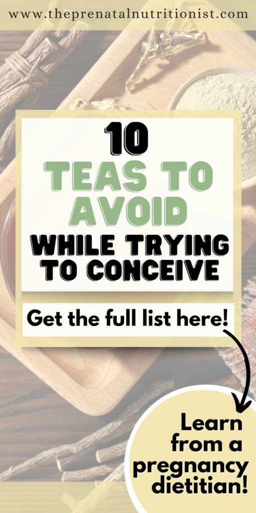 10 Teas To Avoid While Trying To Conceive