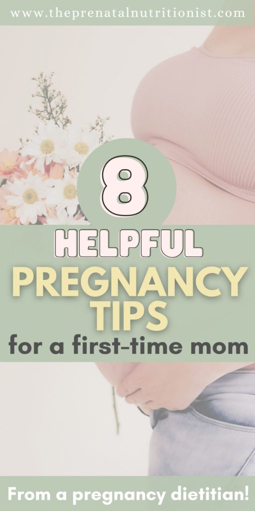 8 Pregnancy Tips For First-Time Moms