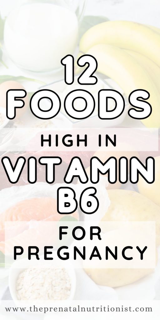 How Much Vitamin B6 Do You Need During Pregnancy