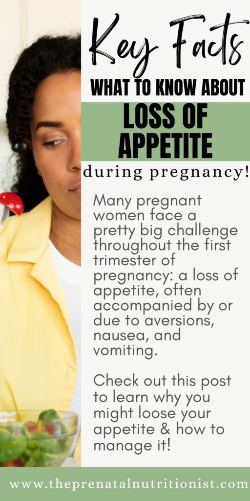 Loss of Appetite in the First Trimester: Is It Normal?