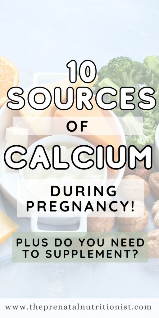 10 Sources Of Calcium For Pregnancy